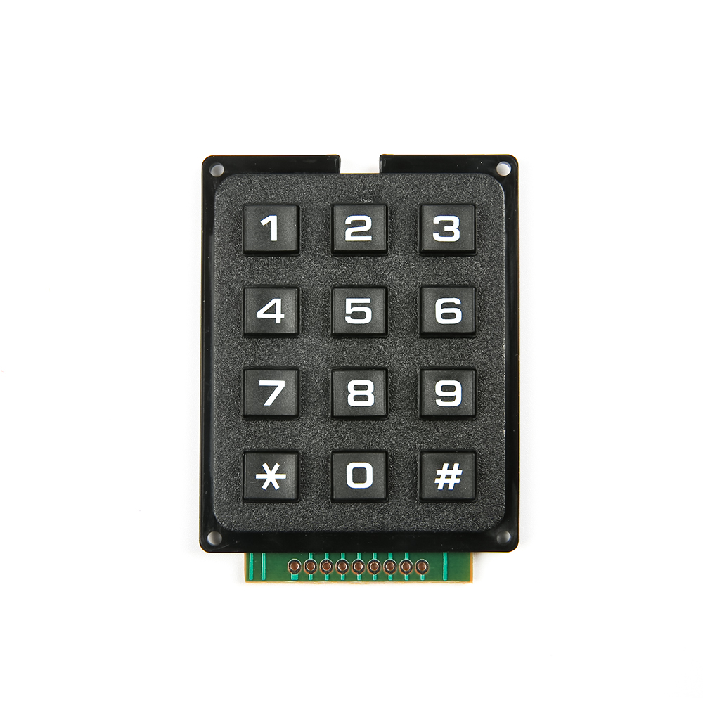 Клавиатура 3X4, черная